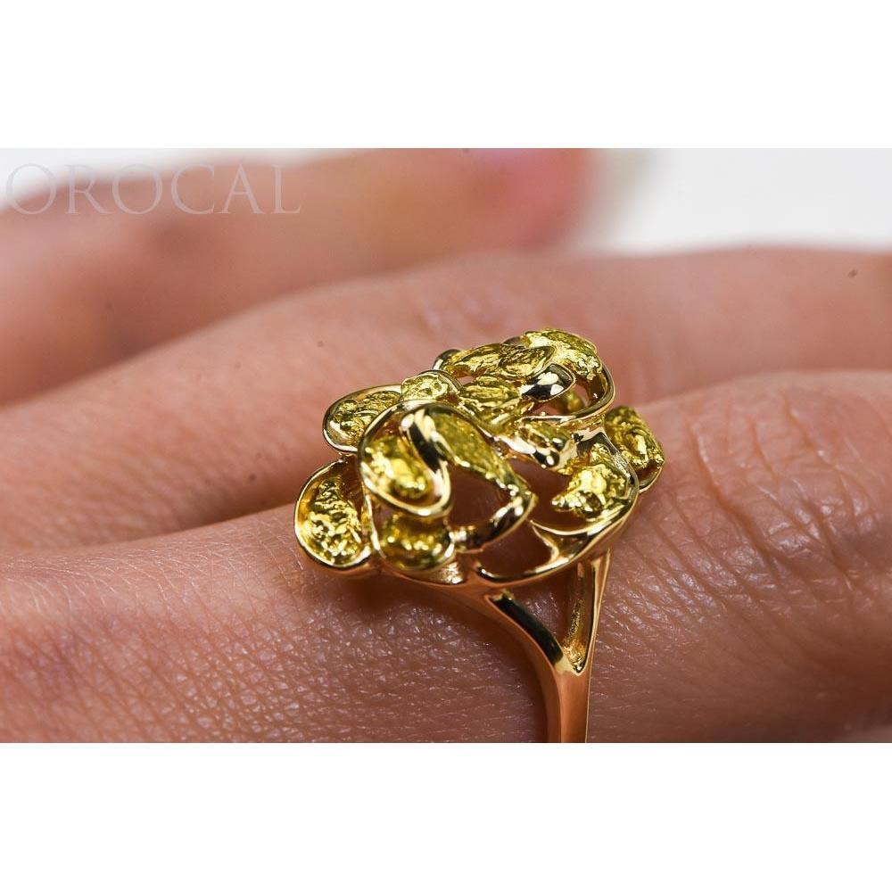 Gold Nugget Ladies Ring - RL464-Destination Gold Detectors