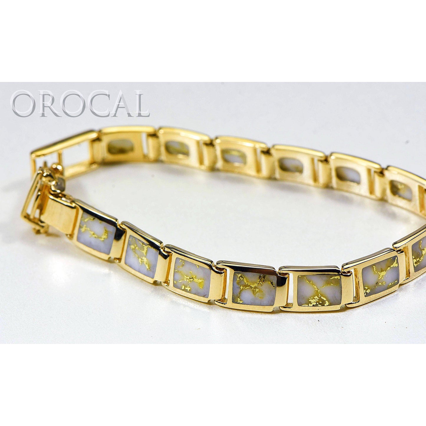 Gold Quartz Bracelet - B8MMH14LQ*-Destination Gold Detectors