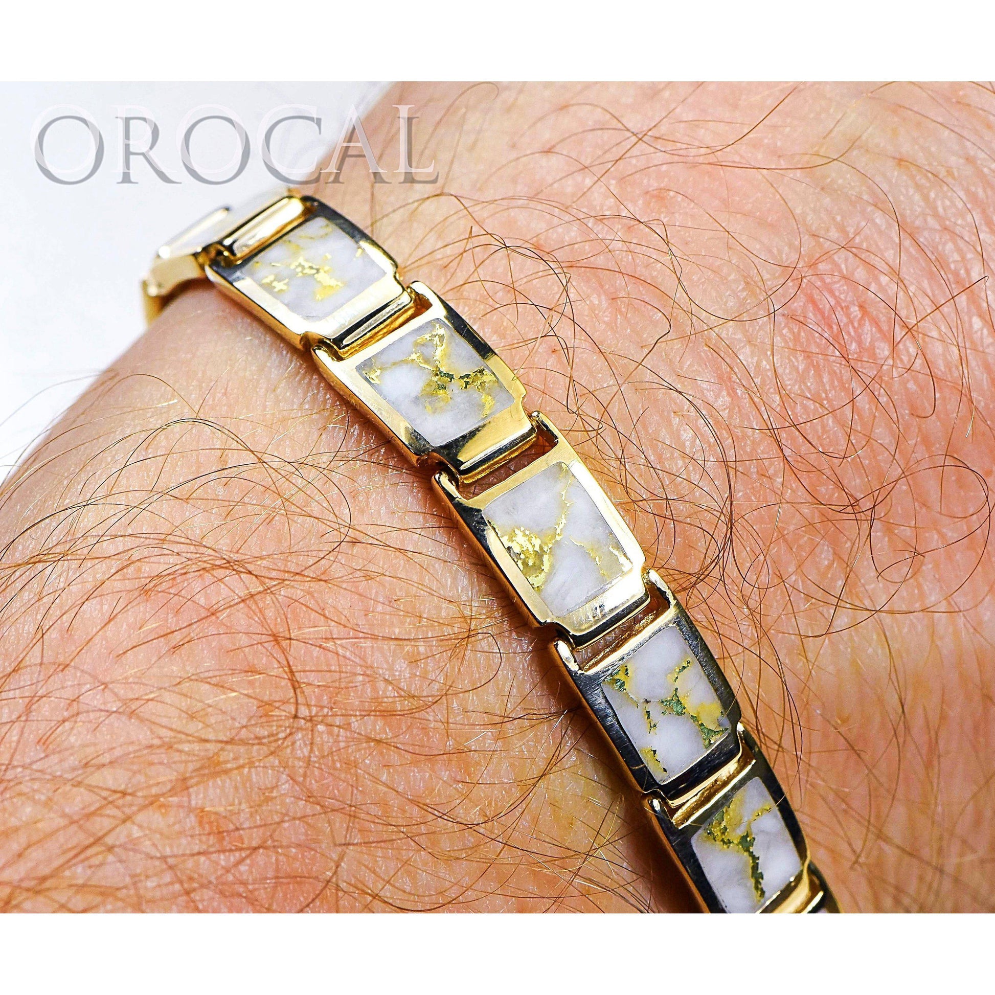 Gold Quartz Bracelet - B8MMH14LQ*-Destination Gold Detectors