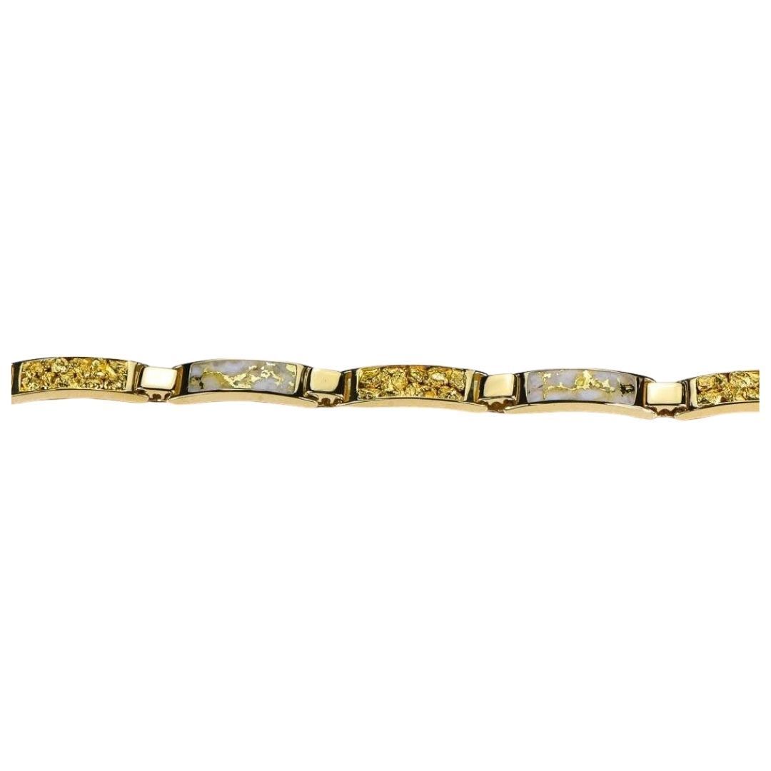 Gold Quartz Bracelet - B8MMNQ6L-Destination Gold Detectors