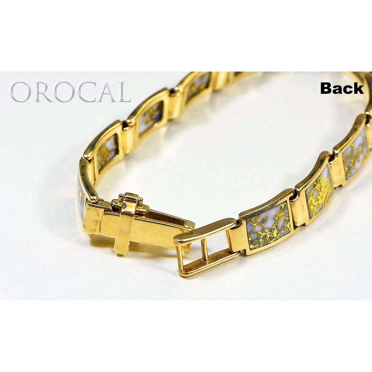 Gold Quartz Bracelet - B9.5MMH11LQ-Destination Gold Detectors