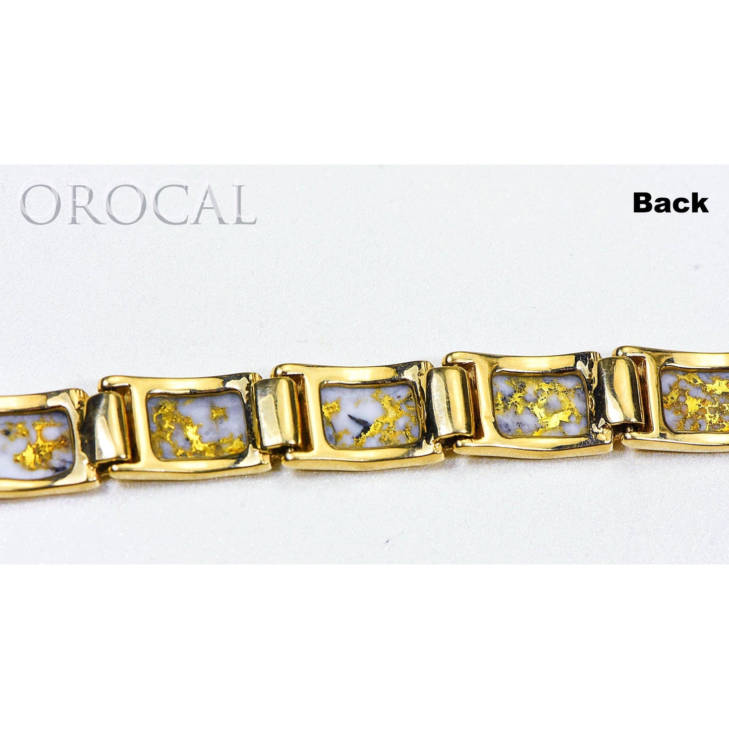 Gold Quartz Bracelet - B9.5MMH11LQ-Destination Gold Detectors