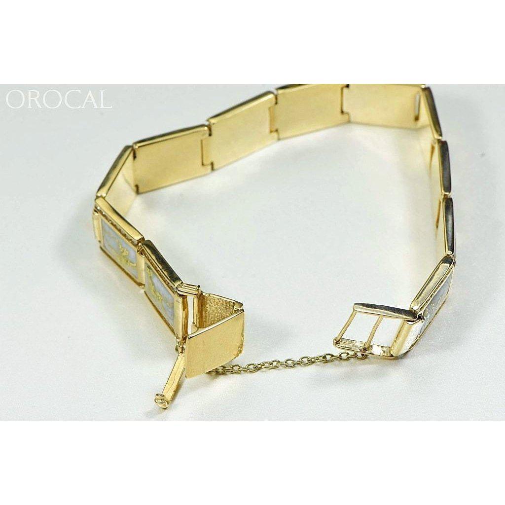 Gold Quartz Bracelet with Diamonds - B16MMDQ-Destination Gold Detectors