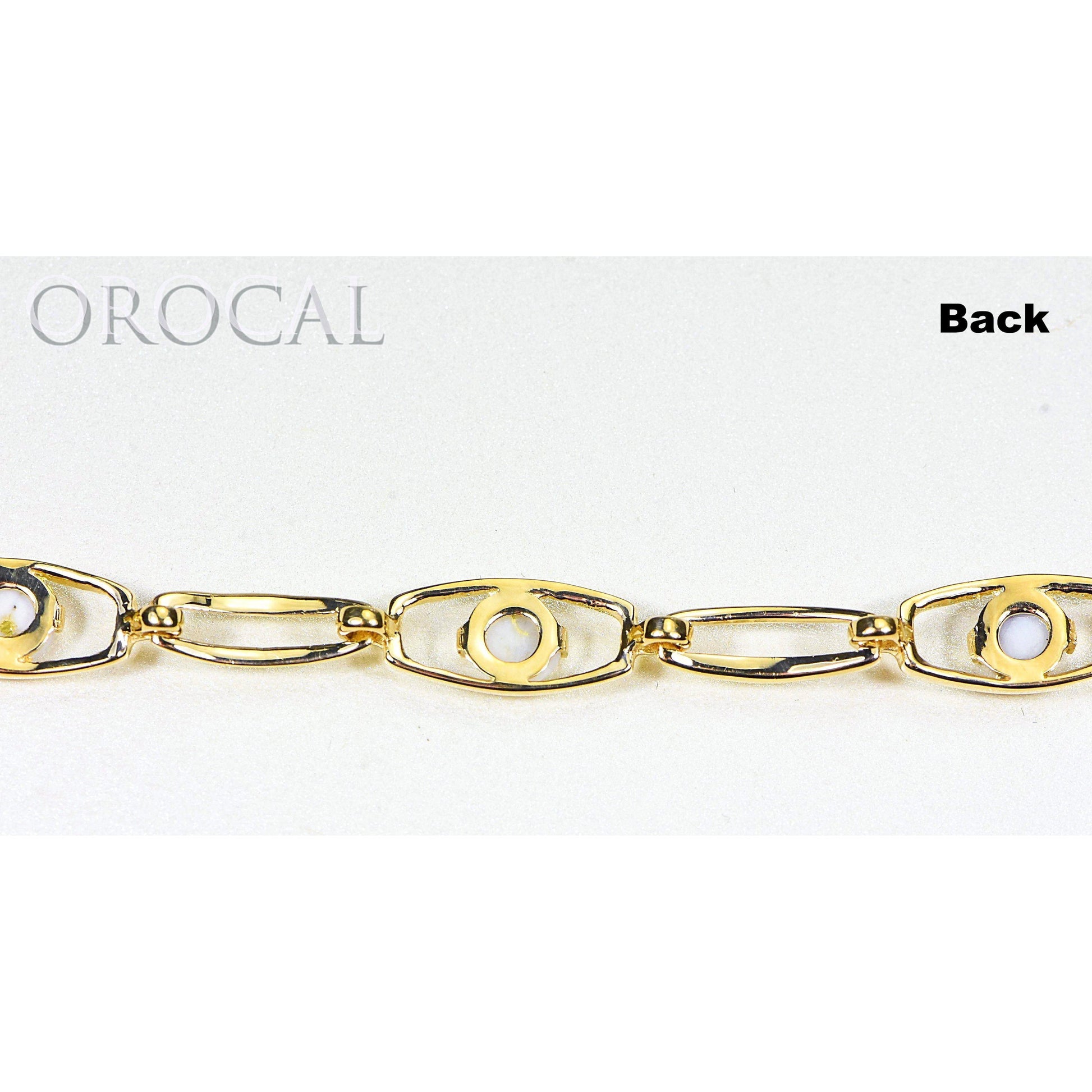 Gold Quartz Bracelet with Diamonds - BDLOV5LHQC89-Destination Gold Detectors