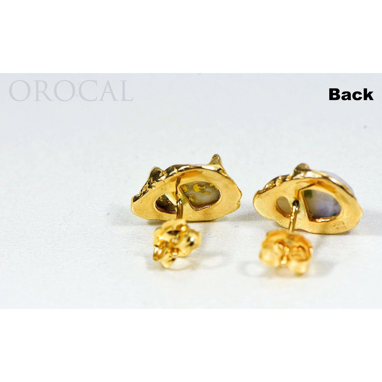 Gold Quartz Earrings - EFFQ4-Destination Gold Detectors