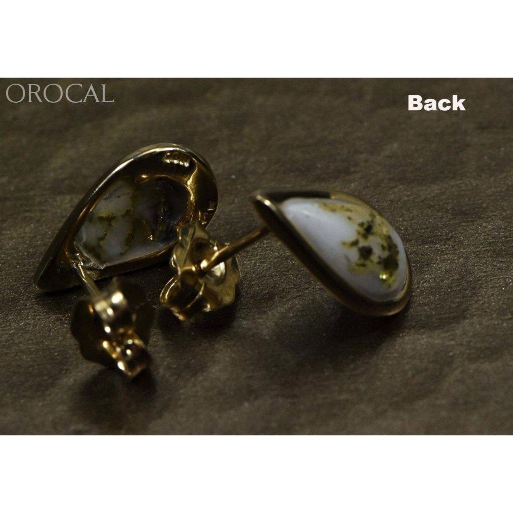 Gold Quartz Earrings - EN433Q-Destination Gold Detectors