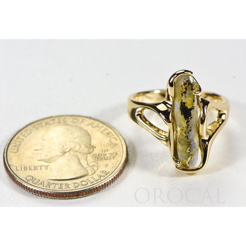 Gold Quartz Ladies Ring - RL999Q-Destination Gold Detectors
