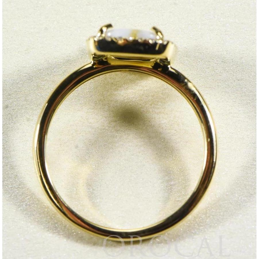 Gold Quartz Ladies Ring with Diamonds - RL1185DQ-Destination Gold Detectors