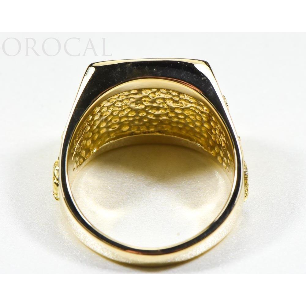 Gold Quartz Mens Ring - RM1004Q-Destination Gold Detectors