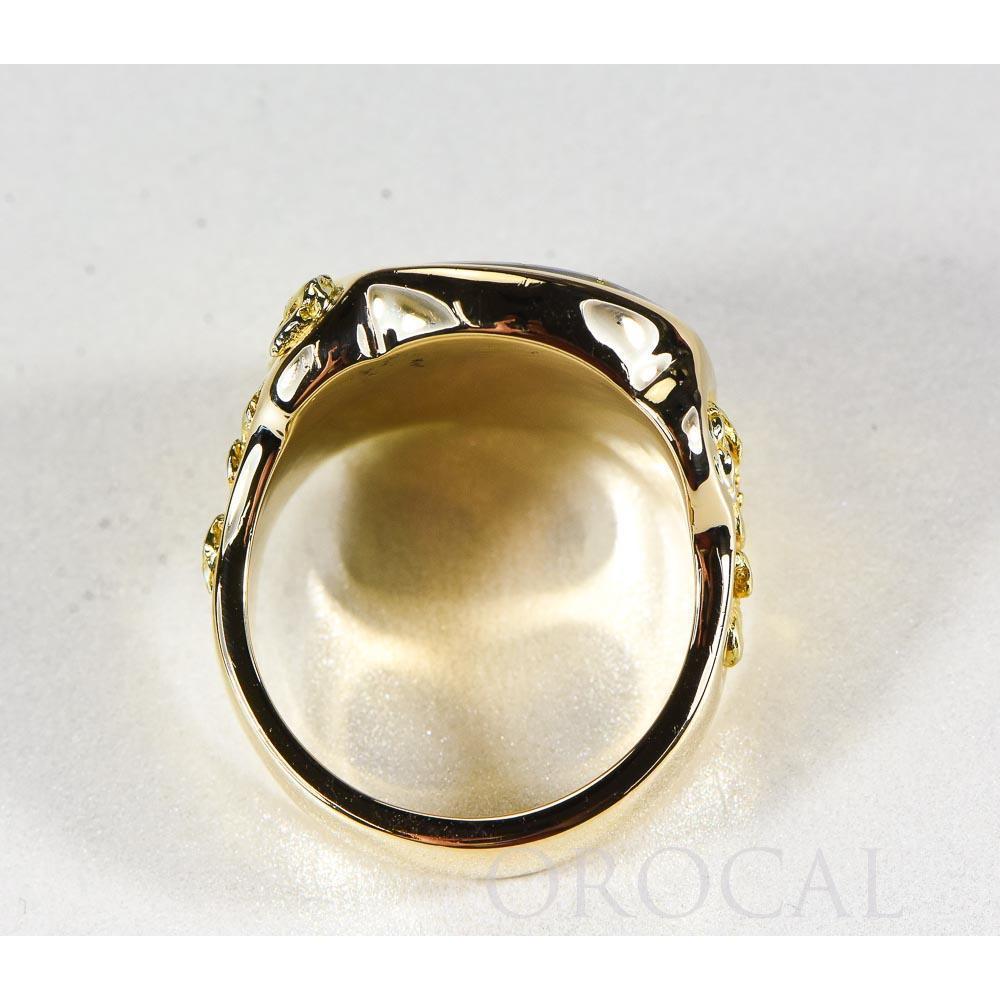 Gold Quartz Mens Ring -RM832Q-Destination Gold Detectors