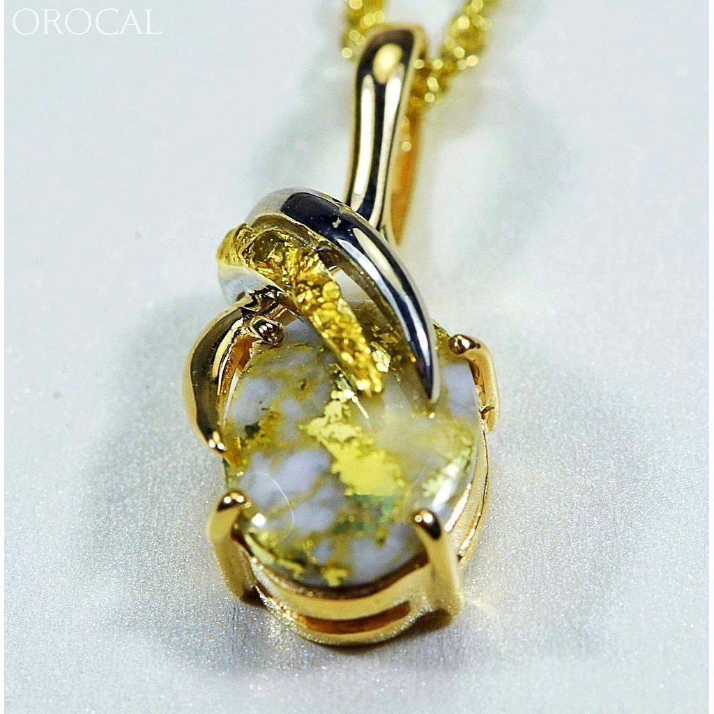 Gold Quartz Pendant & Nugget - PN819NQX-Destination Gold Detectors