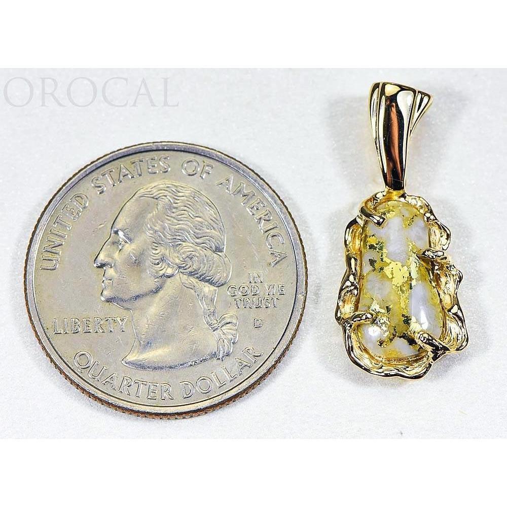 Gold Quartz Pendant - PFFQ5X-Destination Gold Detectors