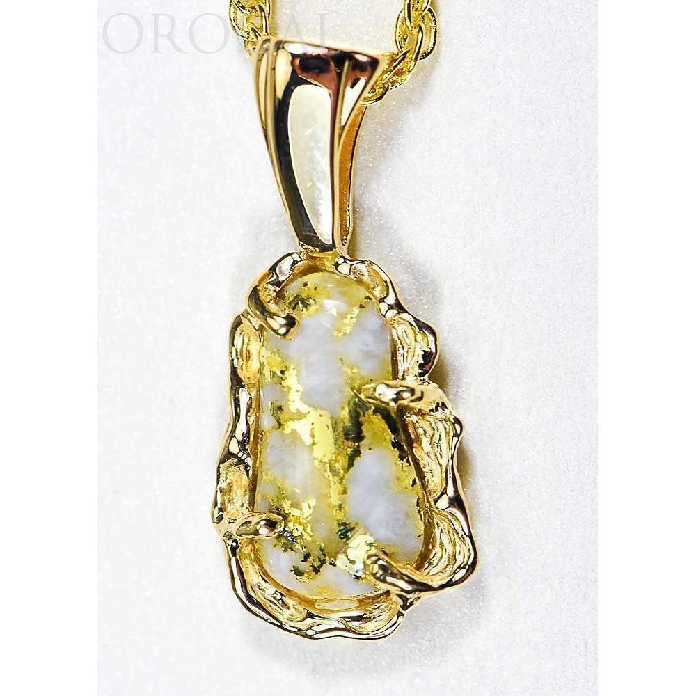 Gold Quartz Pendant - PFFQ5X-Destination Gold Detectors