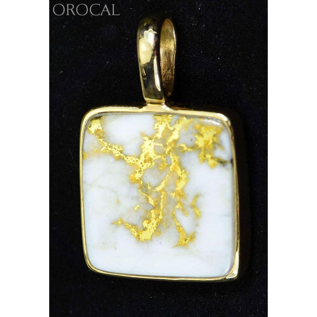 Gold Quartz Pendant - PN1107Q-Destination Gold Detectors