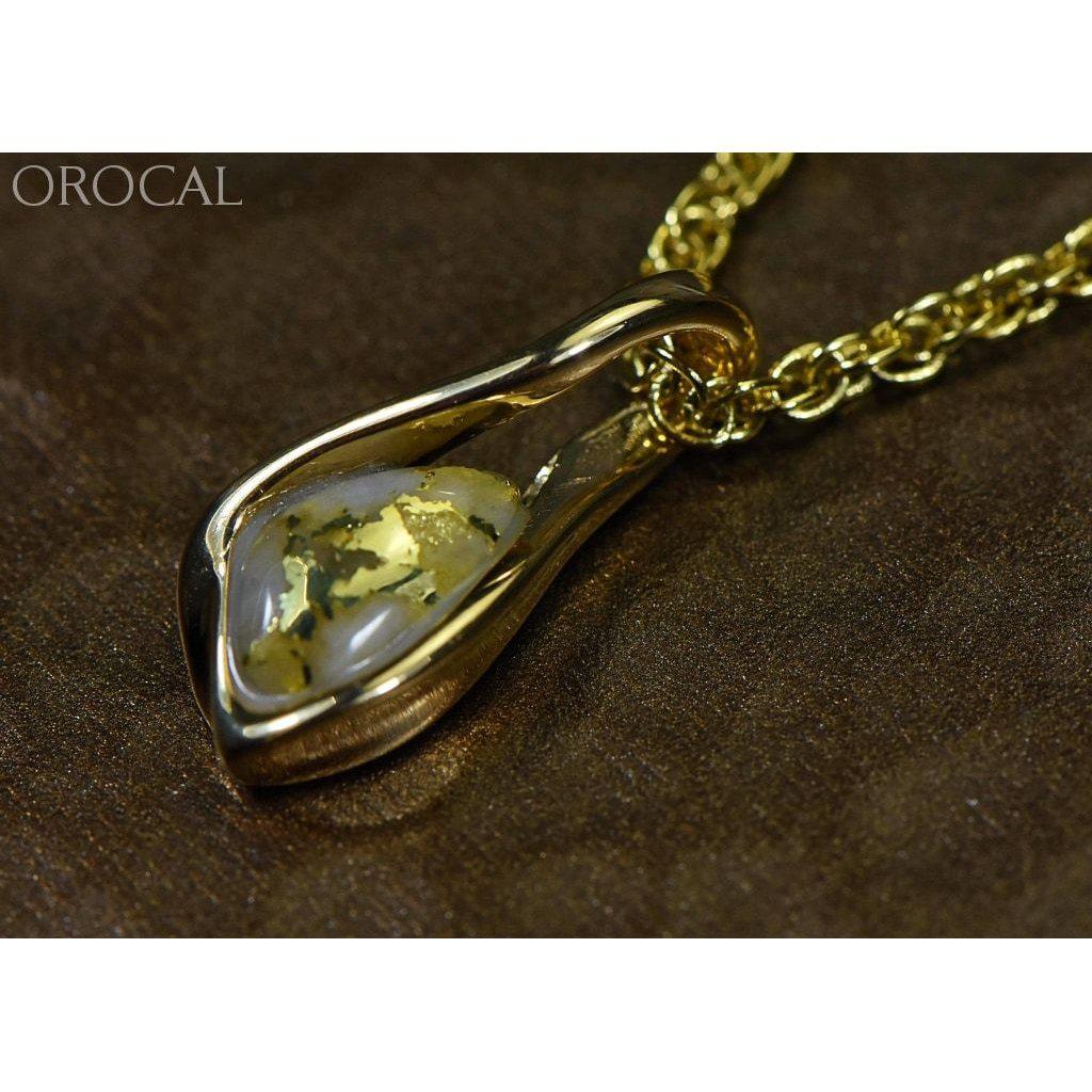 Gold Quartz Pendant - PN601QX-Destination Gold Detectors