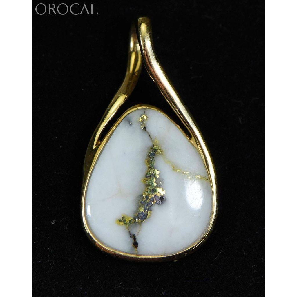 Gold Quartz Pendant - PN767QX-Destination Gold Detectors