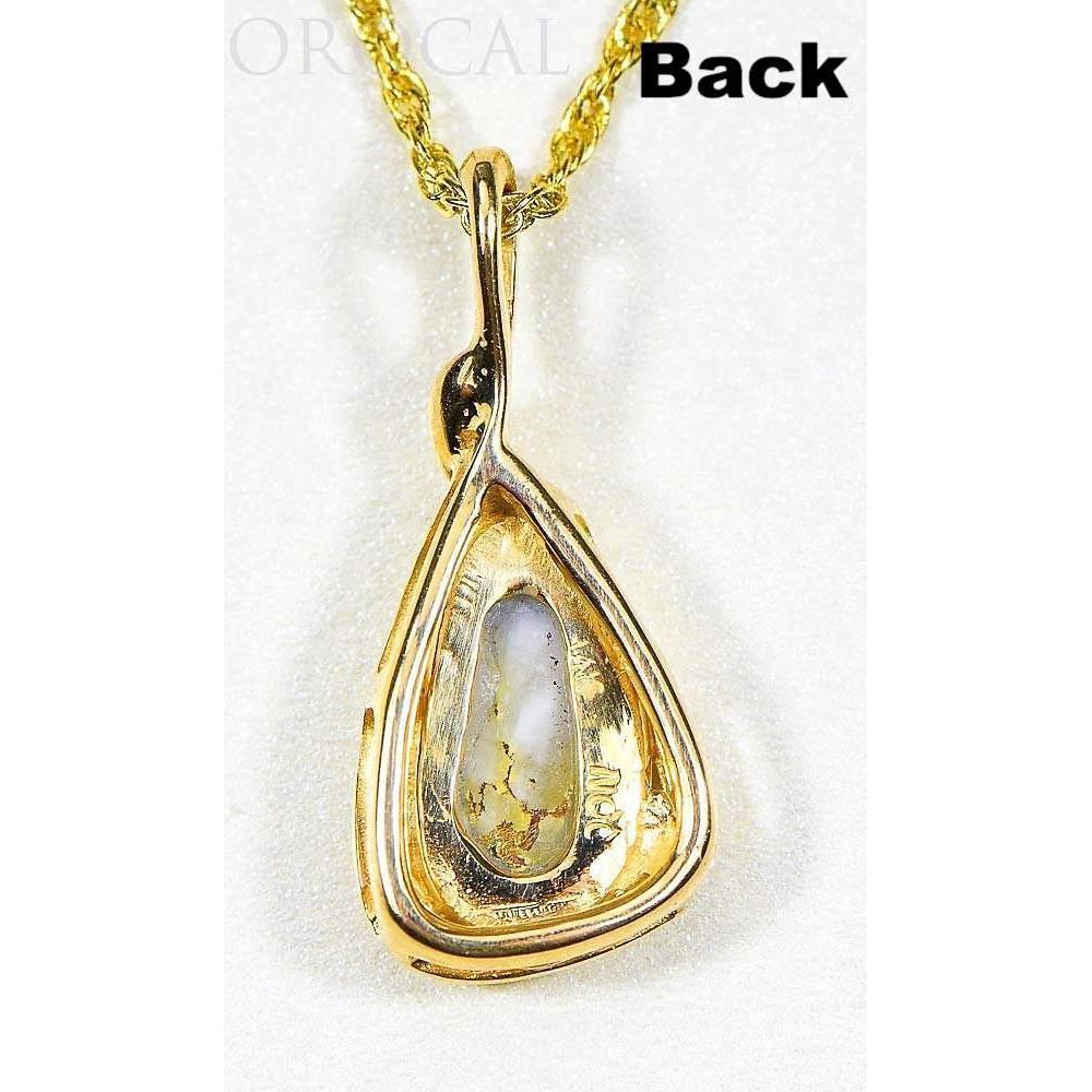 Gold Quartz Pendant - PN822QX-Destination Gold Detectors