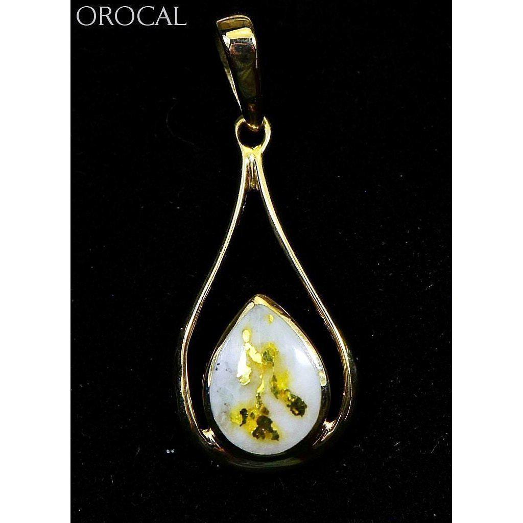 Gold Quartz Pendant - PN869QX-Destination Gold Detectors