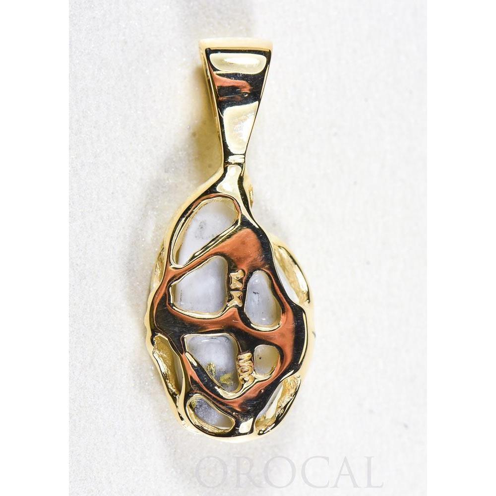 Gold Quartz Pendant - PRL1031Q-Destination Gold Detectors