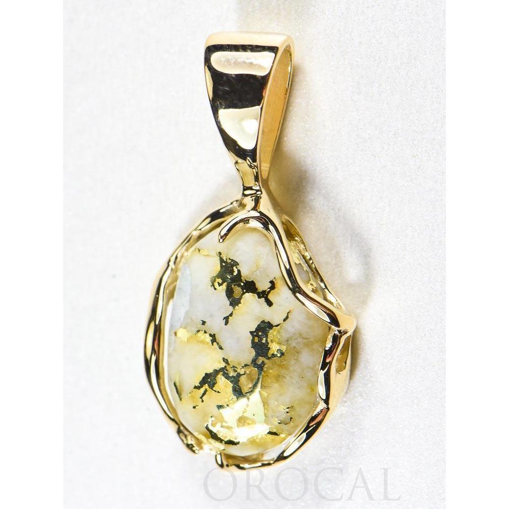 Gold Quartz Pendant - PRL232LQ-Destination Gold Detectors