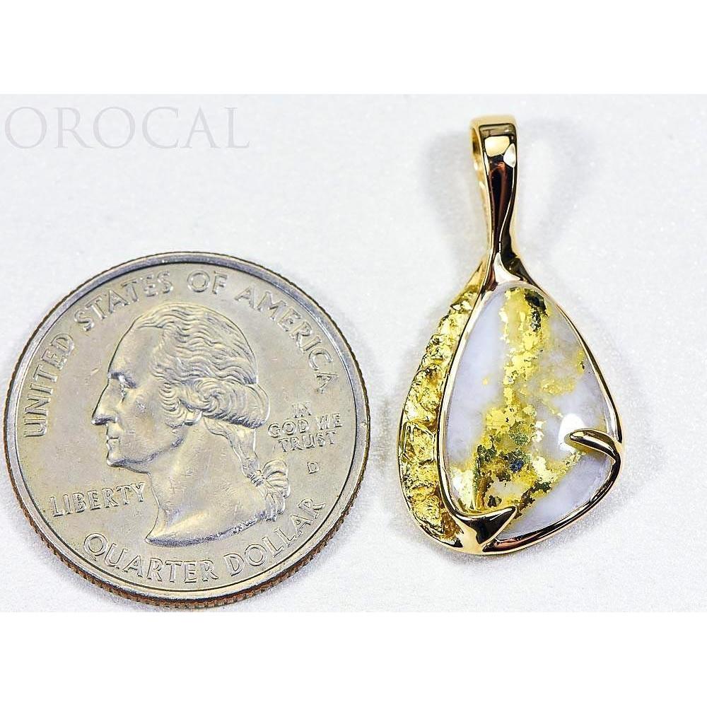 Gold Quartz Pendant - PSC105QX-Destination Gold Detectors