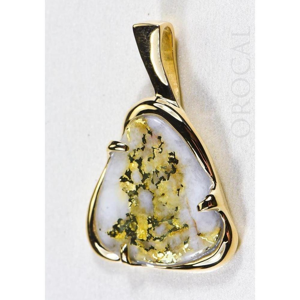 Gold Quartz Pendant - PSC115LQ-Destination Gold Detectors