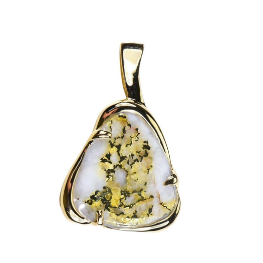 Gold Quartz Pendant - PSC115LQ-Destination Gold Detectors