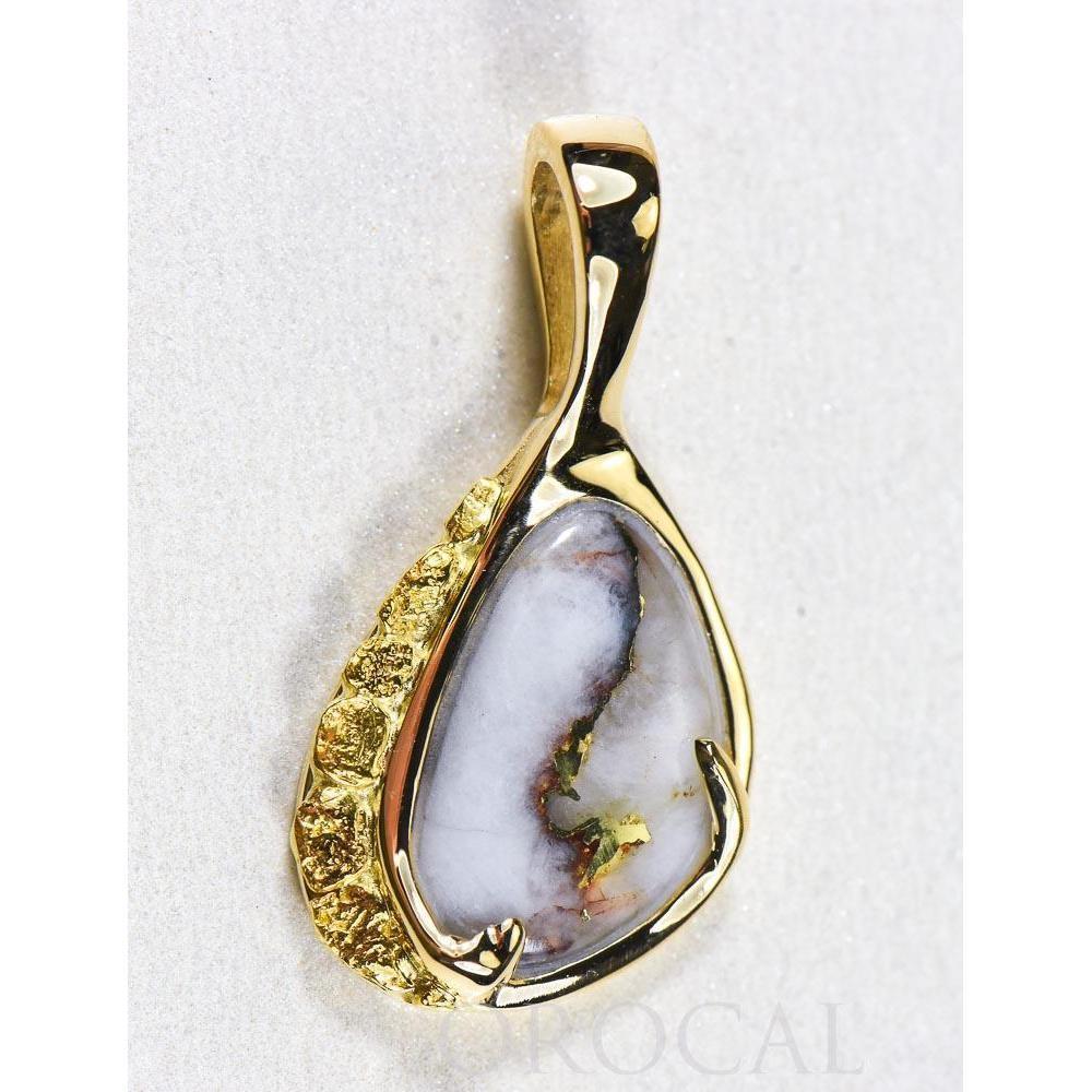 Gold Quartz Pendant - PSC125Q-Destination Gold Detectors