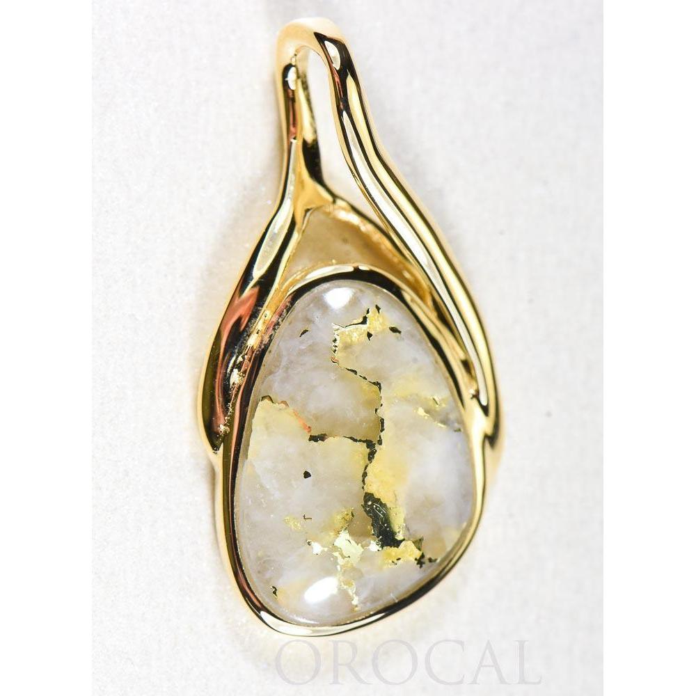 Gold Quartz Pendant - PSC129Q-Destination Gold Detectors