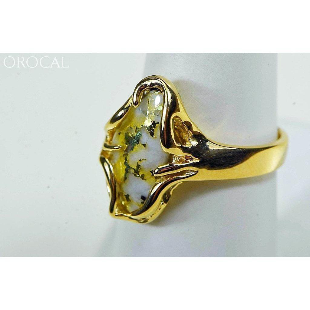 Gold Quartz Ring Ladies - RL1031Q-Destination Gold Detectors
