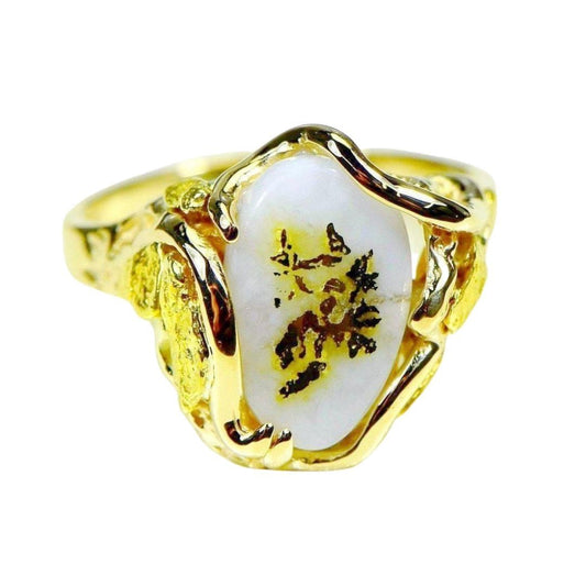 Gold Quartz Ring - RL232Q-Destination Gold Detectors