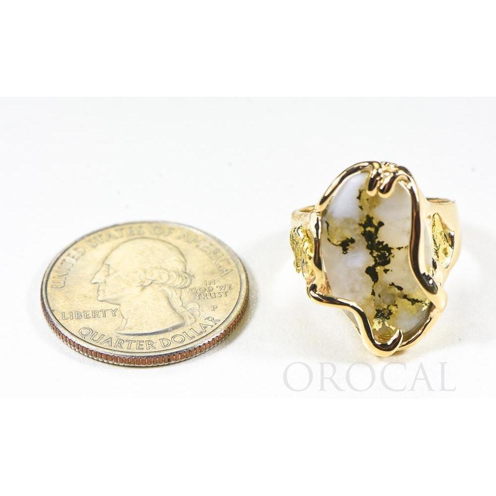 Gold Quartz Ring - RL232XLQ-Destination Gold Detectors