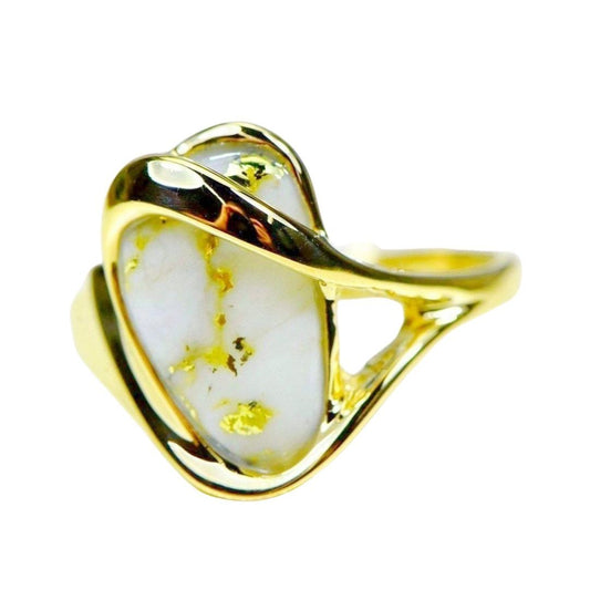 Gold Quartz Ring - RL549Q-Destination Gold Detectors