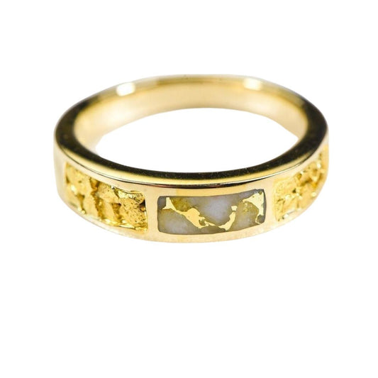 Gold Quartz Ring - RL733NQ-Destination Gold Detectors