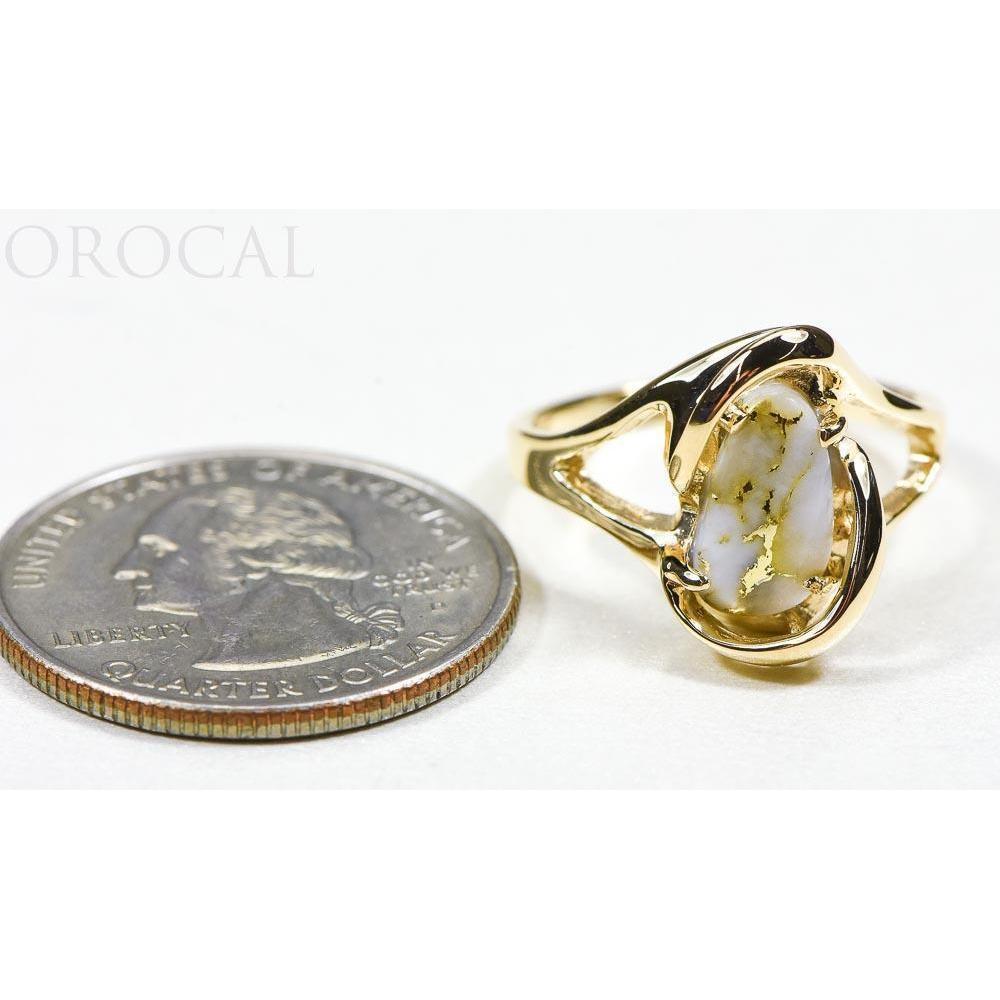 Gold Quartz Ring - RL784SQ-Destination Gold Detectors