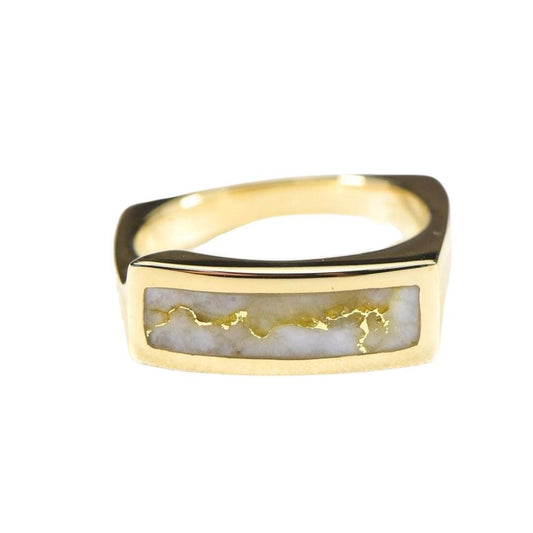 Gold Quartz Ring - RL837Q-Destination Gold Detectors