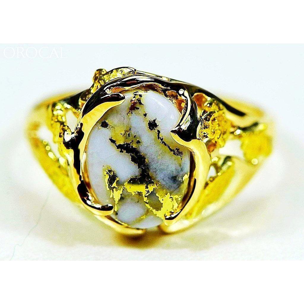 Gold Quartz Ring - RL958Q-Destination Gold Detectors