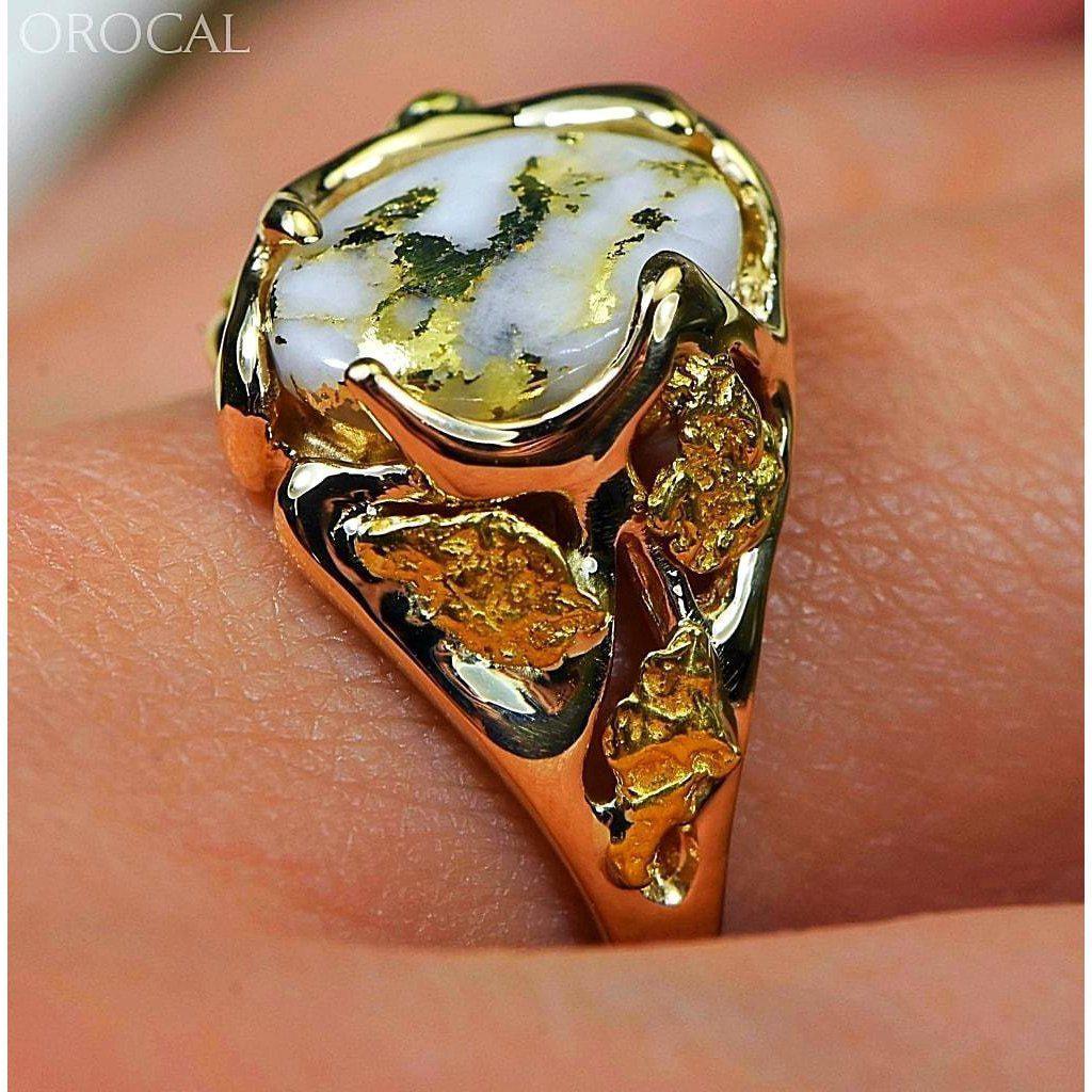 Gold Quartz Ring - RL958Q-Destination Gold Detectors