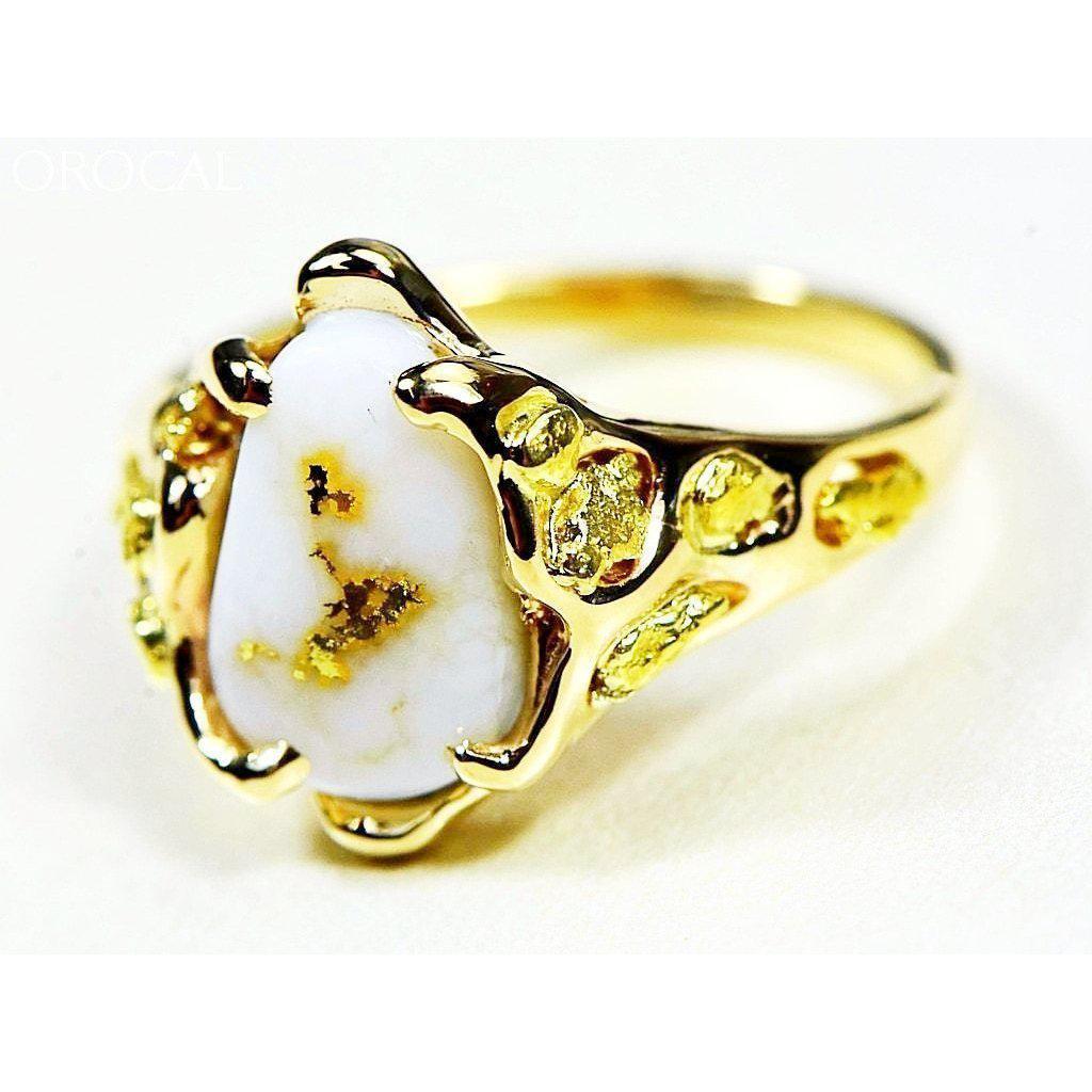 Gold Quartz Ring - RL964Q-Destination Gold Detectors