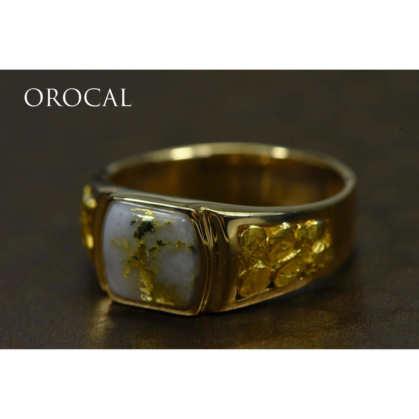 Gold Quartz Ring - RLL1075NQ-Destination Gold Detectors