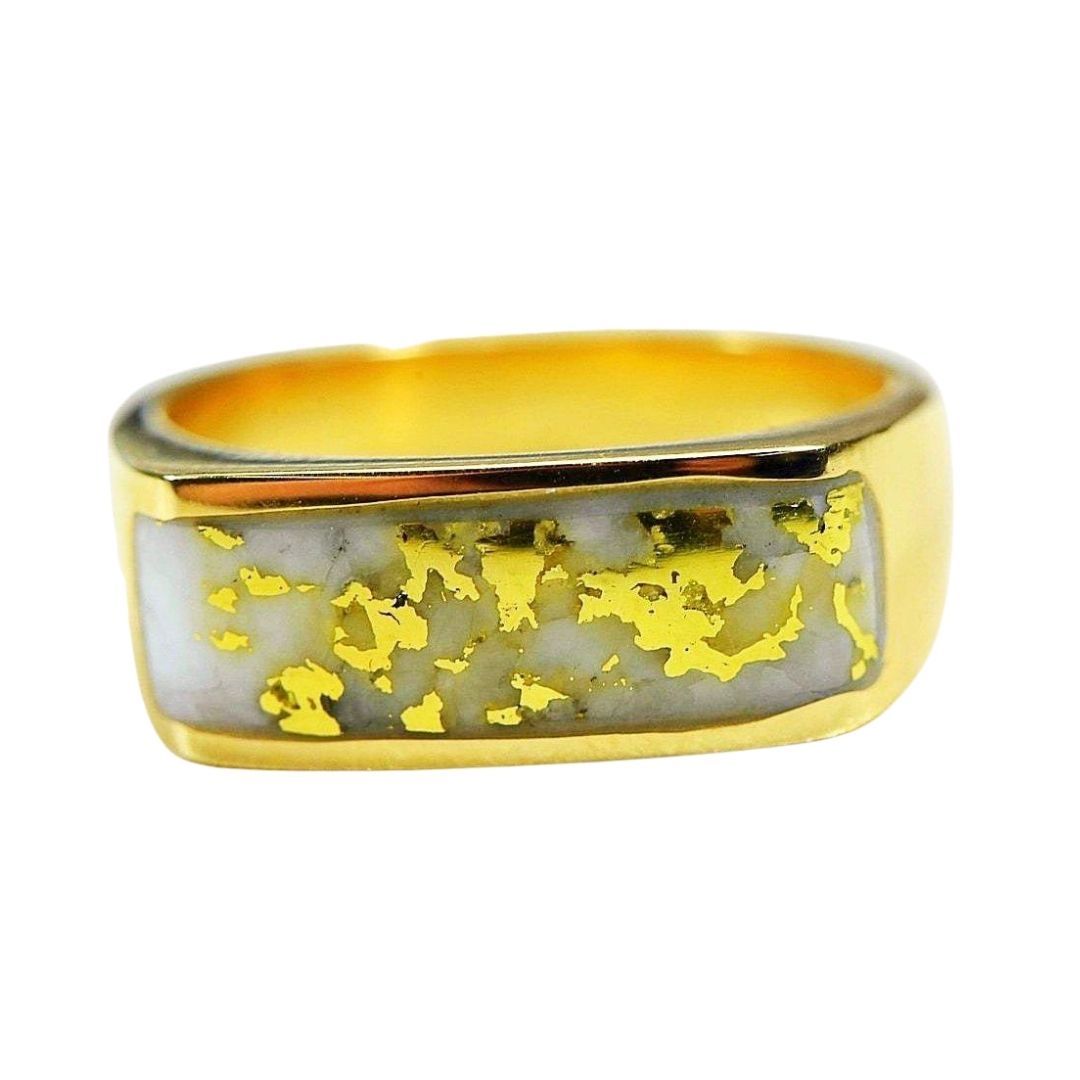 Gold Quartz Ring - RM567Q-Destination Gold Detectors