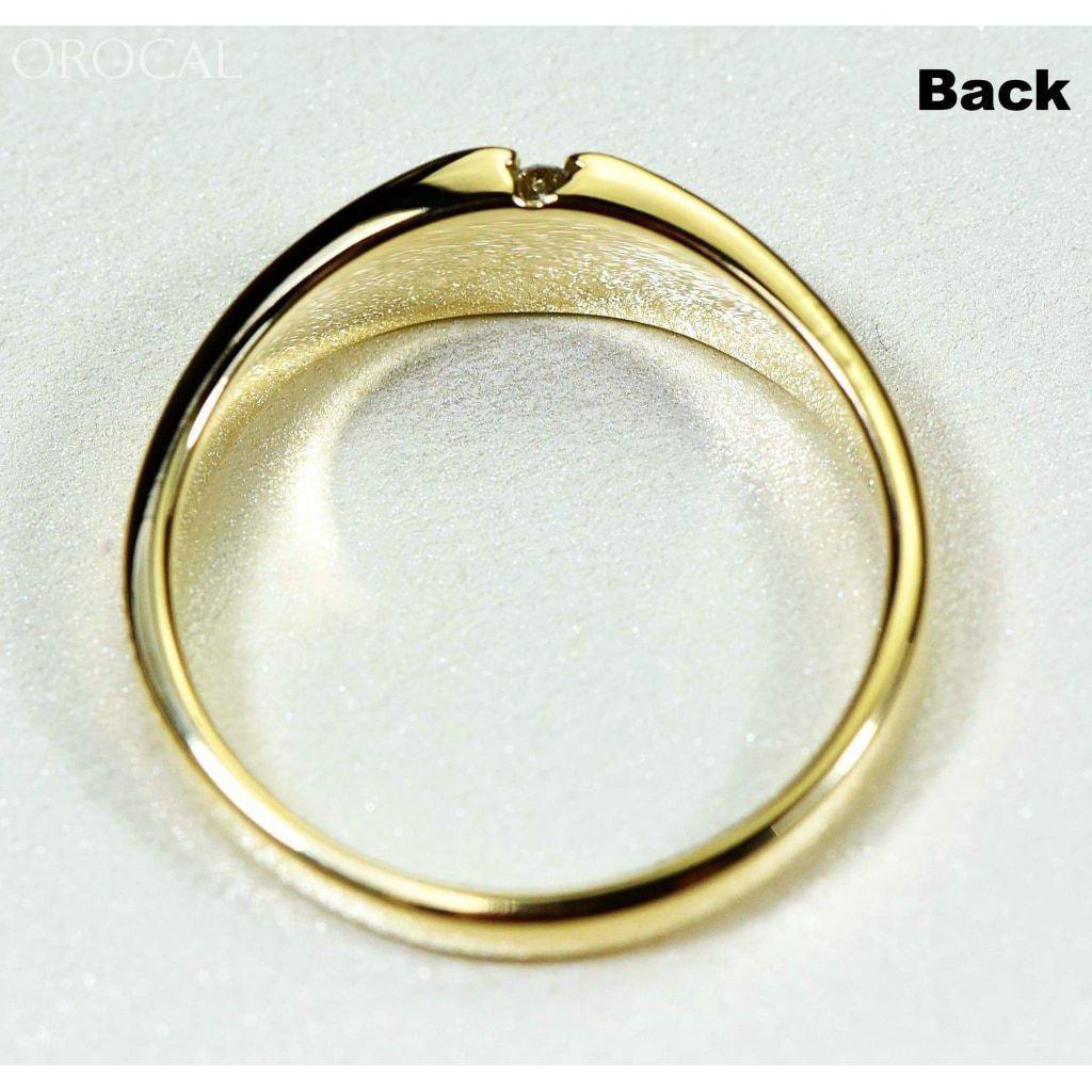 Gold Quartz Ring with Diamonds - RL1057DQ-Destination Gold Detectors