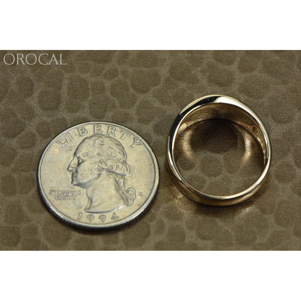 Gold Quartz Ring with Diamonds - RL1075DQ-Destination Gold Detectors